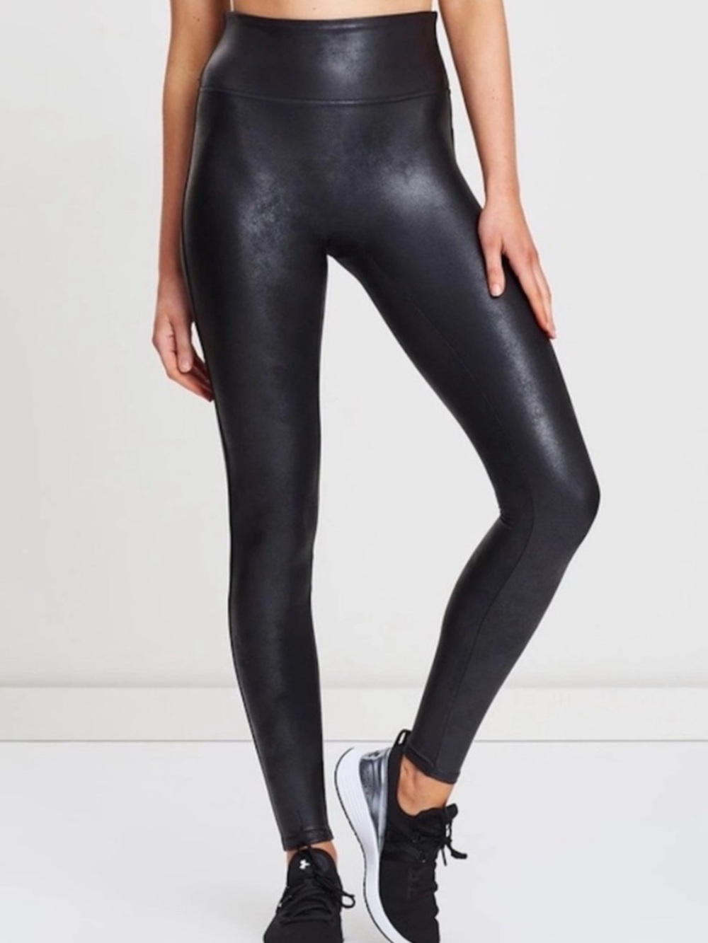 Spanx Faux Leather Leggings-Like New!